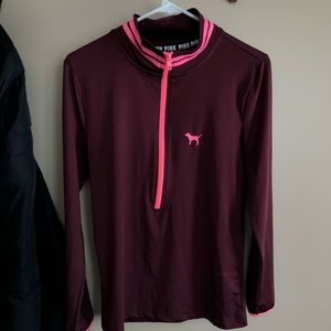 PINK VS half zip
